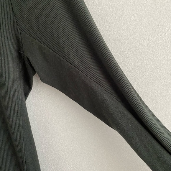 Ribbed Zara Shirt with Shoulder Detail - Picture 5 of 9